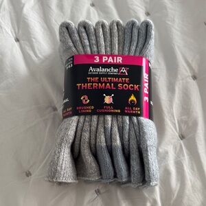 Avalanche Silver Thermal Socks for Women’s - 3 Pack